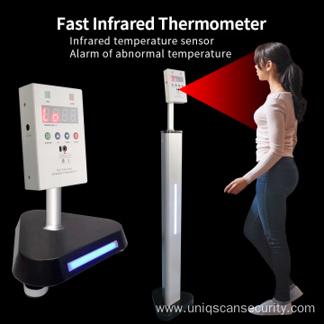 Non-contact voice alarm adjustable thermometer